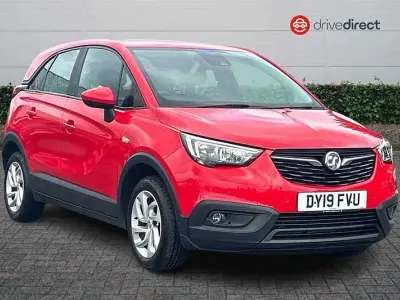 Used Vauxhall Crossland X S 110 HP (80 kW) 2019 Red SUV