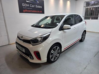 Used Kia Picanto GT-Line 99 HP (72 kW) 2019 White Hatchback