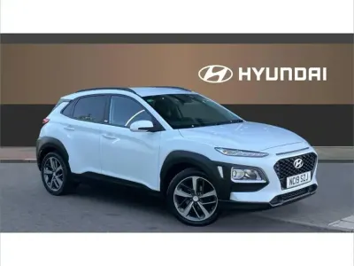 Używany Hyundai Kona Edition 120 KM (88 kW) 2019 Biały SUV