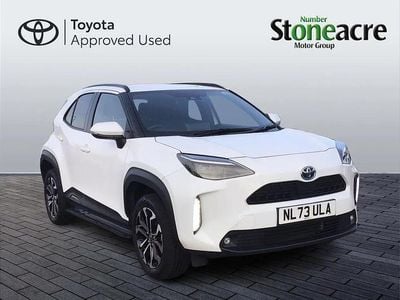 White Used 2023 Toyota Yaris Cross Design SUV | £21,500 (Fair price)