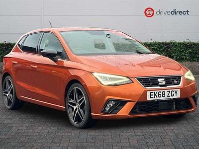 Orange Used 2018 Seat Ibiza FR Hatchback | £9,589 (Fair price)