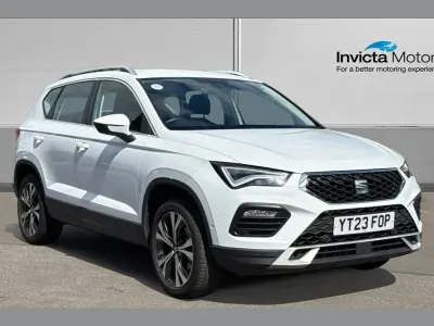 Begagnad Seat Ateca SE Technology 110 HK (80 kW) 2023 Vit SUV