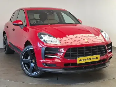 Used Porsche Macan Turbo 2019 Red SUV