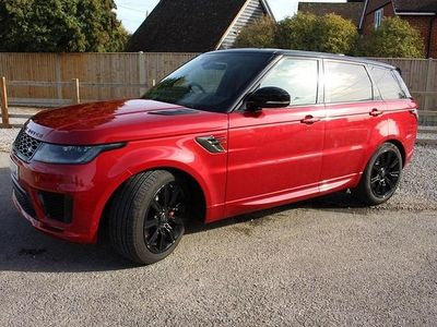 Used Land Rover Range Rover Sport S 400 HP (294 kW) 2020 Red SUV