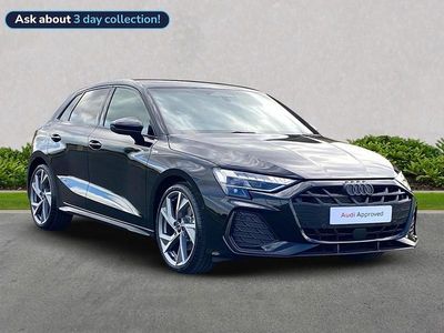 Used Audi A3 Black Edition 147 HP (108 kW) 2025 Black Hatchback