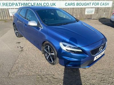 Used Volvo V40 R-Design 120 HP (88 kW) 2017 Blue Hatchback