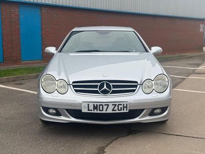 Used Mercedes CLK220 Avantgarde 2007 Silver Coupe