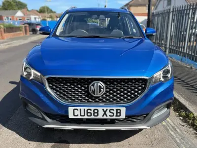 Used MG ZS 106 HP (77 kW) 2018 Blue SUV