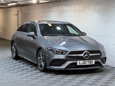 Used Mercedes CLA180 Shooting Brake AMG line 136 HP (100 kW) 2021 Grey Estate
