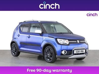 Blue Used 2018 Suzuki Ignis Adventure Hatchback | £9,249 (Fair price)