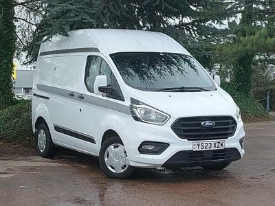 White Used 2023 Ford Transit Custom Trend Van | £16,298 (Good price)