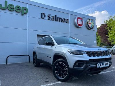 used Jeep Compass 1.3 GSE T4 11.4KWH TRAILHAWK AUTO 4XE EURO 6 (S/S) PLUG-IN HYBRID FROM 2024 FROM COLCHESTER (CO3 3LE) | SPOTICAR