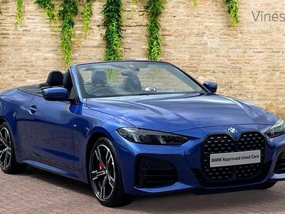 Blue Used 2024 BMW 420 M Sport Cabriolet | £41,744 (Expensive)