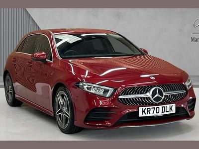 Used Mercedes A180 AMG line 134 HP (98 kW) 2020 Red Hatchback
