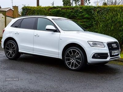 Used Audi Q5 S-line plus 177 HP (130 kW) 2014 White SUV