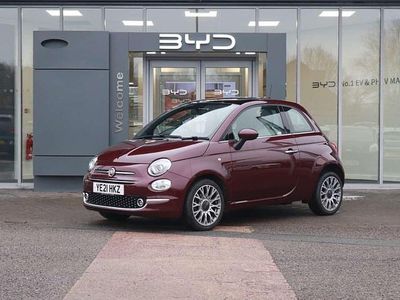 Red Used 2021 Fiat 500 Star Hatchback | £9,799 (Fair price)