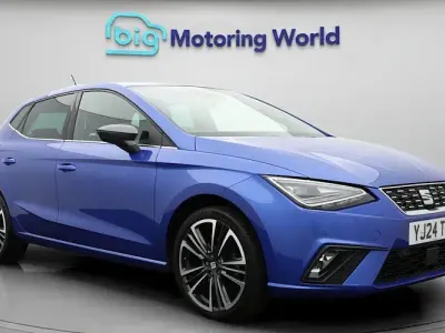 Used Seat Ibiza XCELLENCE Lux 116 HP (85 kW) 2024 Blue Hatchback