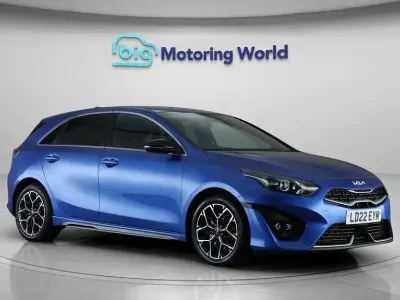Used Kia Ceed GT-Line 158 HP (116 kW) 2022 Blue Hatchback