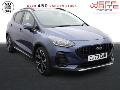 Used Ford Fiesta Active X 2024 Blue Hatchback
