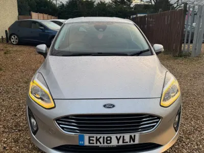 Used Ford Fiesta Titanium 2018 Silver Hatchback