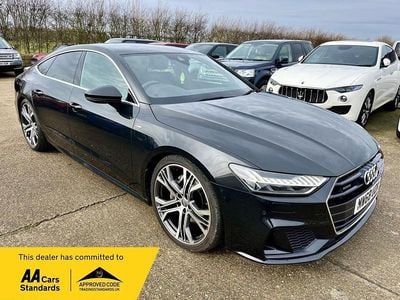 Used Audi A7 Sportback S-Line 286 HP (210 kW) 2018 Grey Hatchback