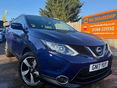 Used Nissan Qashqai N-Connecta 116 HP (85 kW) 2017 Blue SUV