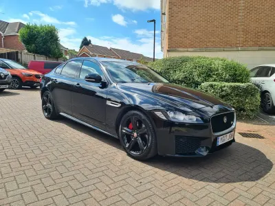 Used Jaguar XF S 296 HP (217 kW) 2017 Black Sedan