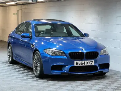 Used BMW M5 M Sport 2015 Blue Sedan