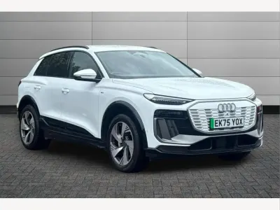 Used Audi Q6 e-tron S-Line 284 kW (387 HP) 2025 White SUV