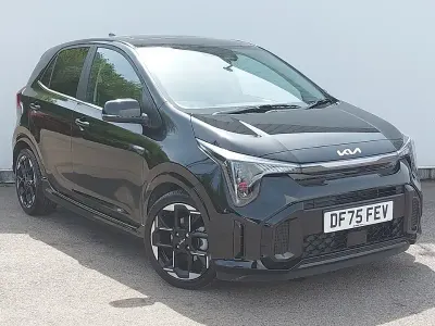 Used Kia Picanto GT-Line S 68 HP (50 kW) 2025 Black Hatchback