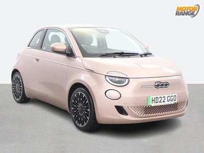 Gold Used 2022 Fiat 500e La Prima Hatchback | £15,195 (Fair price)