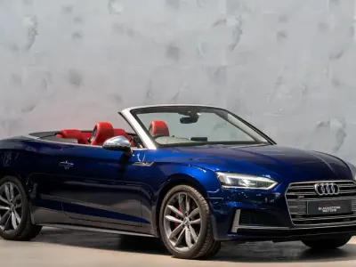 Used Audi A5 Cabriolet Comfort 354 HP (260 kW) 2017 Blue Cabriolet