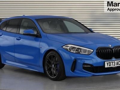 Used BMW 118 M Sport 136 HP (100 kW) 2024 Blue Hatchback