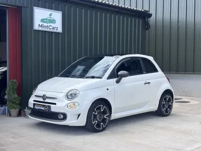 Used Fiat 500 S 69 HP (50 kW) 2016 White Hatchback