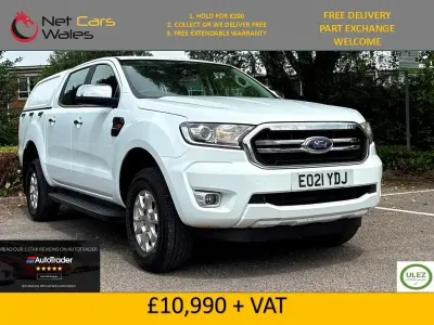 Used Ford Ranger XLT 2021 White Pickup