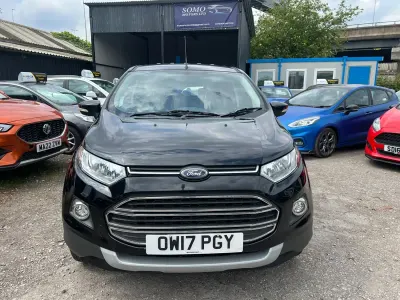 Używany Ford Ecosport Zetec 112 KM (82 kW) 2017 Czarny SUV