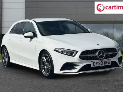 Used Mercedes A200 Executive 163 HP (119 kW) 2020 White Hatchback