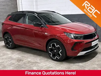 Used Vauxhall Grandland X Ultimate 2023 Carmin red SUV