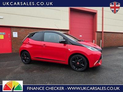 Used Toyota Aygo X-cite 69 HP (50 kW) 2017 Red Hatchback