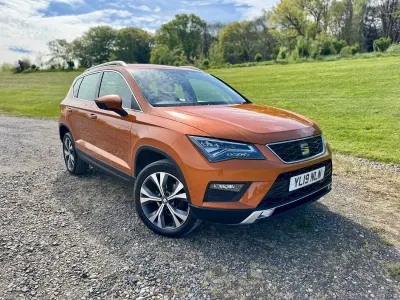 Used Seat Ateca SE Technology 115 HP (84 kW) 2019 Orange SUV