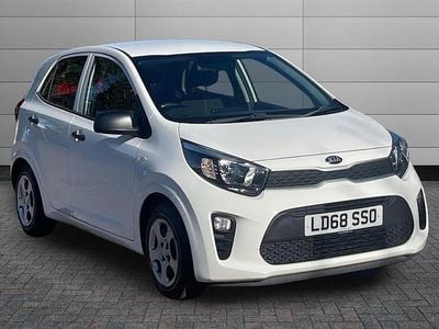 Used Kia Picanto 66 HP (48 kW) 2018 Clear white Hatchback