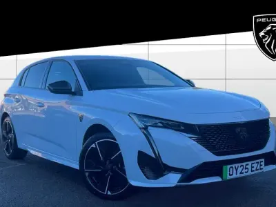 Used Peugeot e-308 GTi 114 kW (156 HP) 2025 Special metallic  okenite white Hatchback