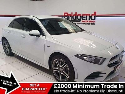 Used Mercedes A250 AMG line 2020 White Hatchback