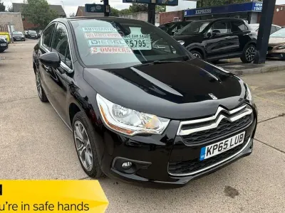 Used DS Automobiles DS4 120 HP (88 kW) 2015 Black Hatchback