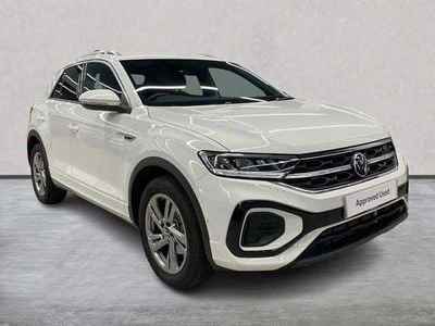 White Used 2025 VW T-Roc R-line SUV | £26,899 (Fair price)