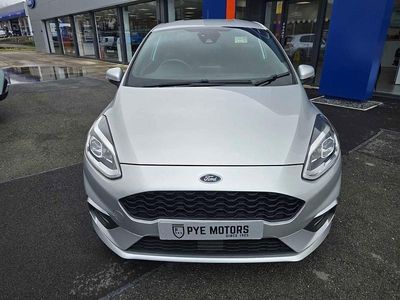 Used Ford Fiesta ST-Line 2018 Moondust silver Hatchback