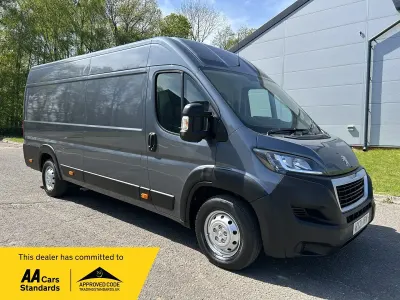 Used Peugeot Boxer 140 HP (102 kW) 2021 Grey Van