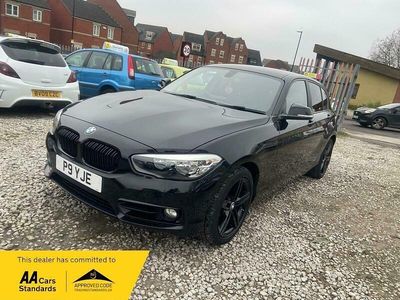 Used BMW 118 Sport Line 2018 Black Hatchback