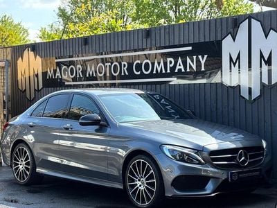 Used Mercedes C350e AMG line 293 HP (215 kW) 2017 Grey Sedan