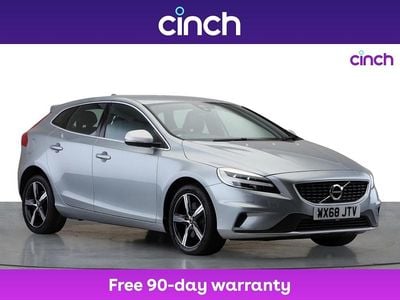 Silver Used 2018 Volvo V40 R-Design Hatchback | £10,749 (Fair price)